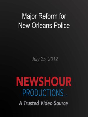 cover image of Major Reform for New Orleans Police